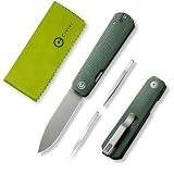 CIVIVI Sendy 3 In 1 Multitool Pocket Knife With Tweezers and Toothpick, Ben Petersen designed Folding Knife for EDC Camping Daily Use, Perfect Gifts for Men Women C21004A-1