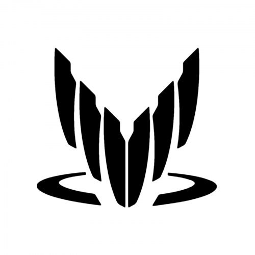 KCD Spectre Symbol Mass Effect Vinyl Decal Sticker|Cars Trucks Vans Walls Laptops Cups|Black|5 in|KCD828