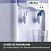 Jocca Wasserspender mit 7 Liter Tank, Kühlsystem 10-15°C, BPA-frei, Weiß-Lila