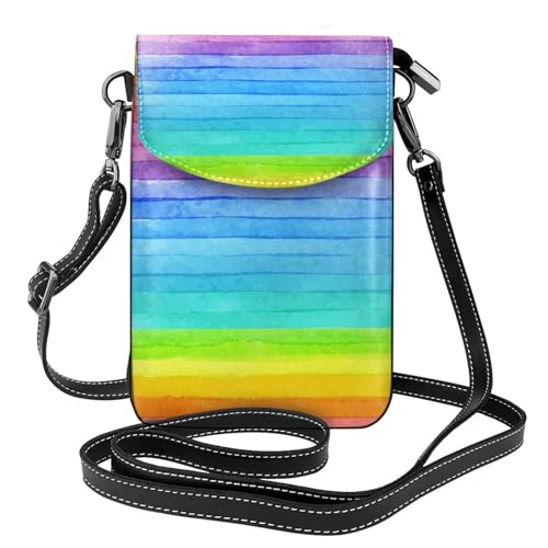 Petits sacs bandoulière et porte-téléphones en cuir PU pour femmes