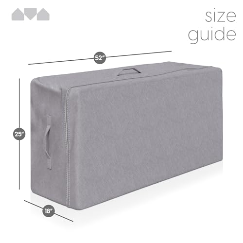 Image of Milliard Carry Case for Tri-Fold Mattress, Fits up to 6 inch Full (52 inches x 24.5 inches x 18 inches)
