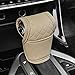 Sleek PU Leather Car Gear Shift Cover Adds Elegance to Your Driving Experience (Beige)