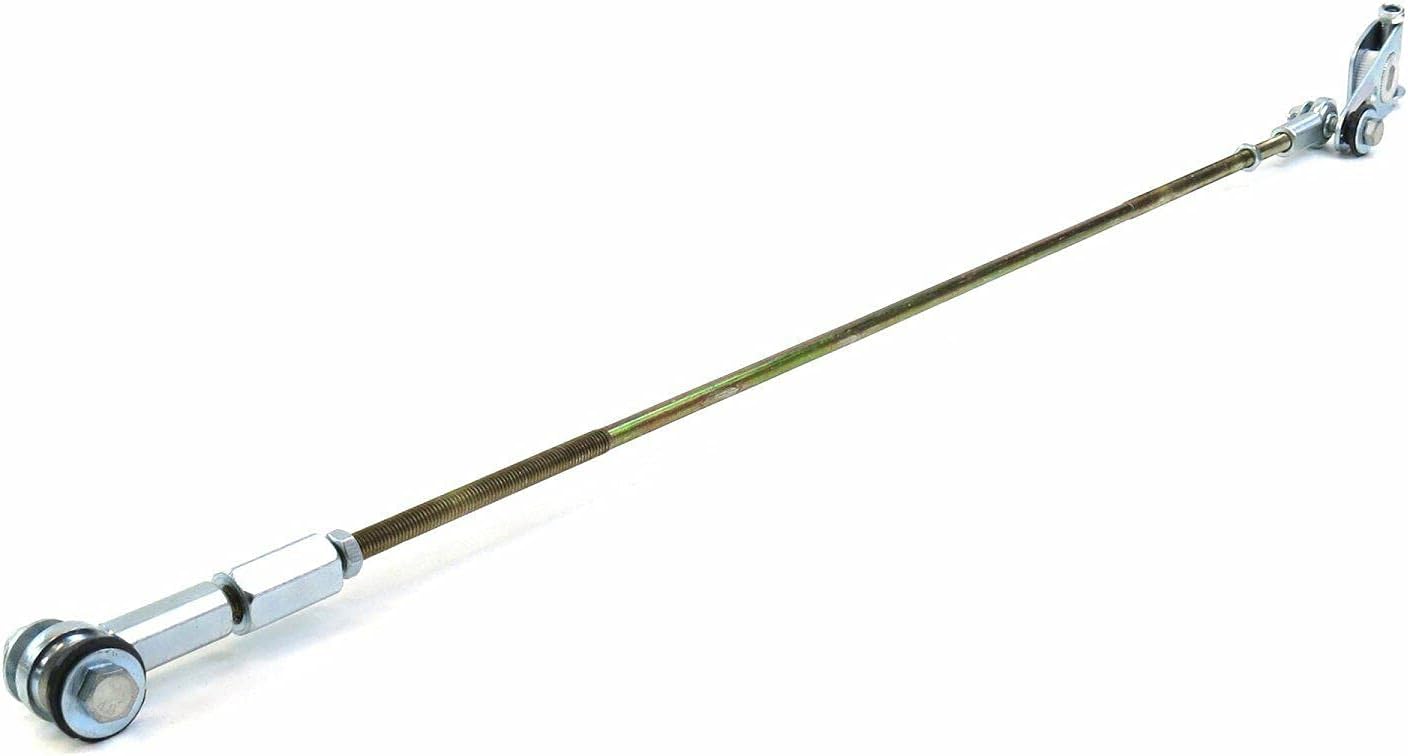 Xeggex Adjustable Transmisson Column Shift Linkage Kit for Pontiac,for Olds,for GMC,for Chevy,for Buick 350 15-Rod Length 4-Threaded Ends HR0413 GH-1800 WXG1101