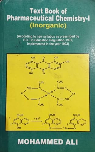 Amazon.in: Buy Text Book Of Pharmaceutical Chemistry -1 (Inorganic) by ...