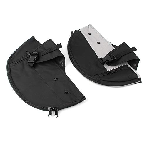 Cnonee1 Waterproof Nylon Soft Lower Chaps Motorcycle Saddle Bags for Harley For Sportster XL Iron 883 1200 48 2004-2018 miniatura 1