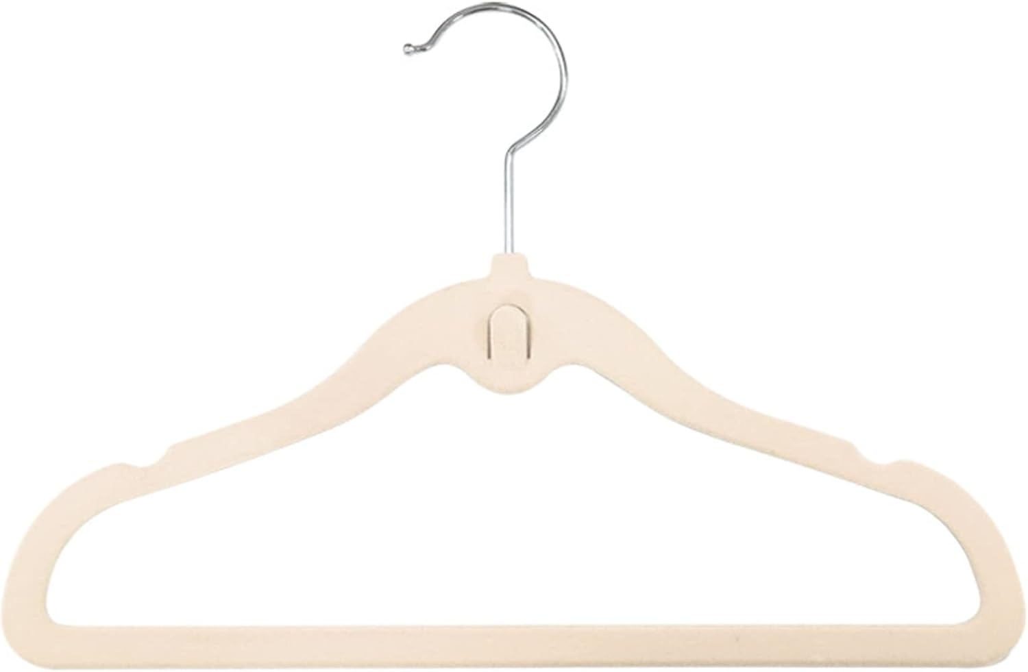 Baby Hangers Velvet Clothes Hanger with Hooks, 360 Degree Swivel Hook Cascading Space Saving for Children's Closet Organization for Clothes Suit Indoor Airer (Orange)