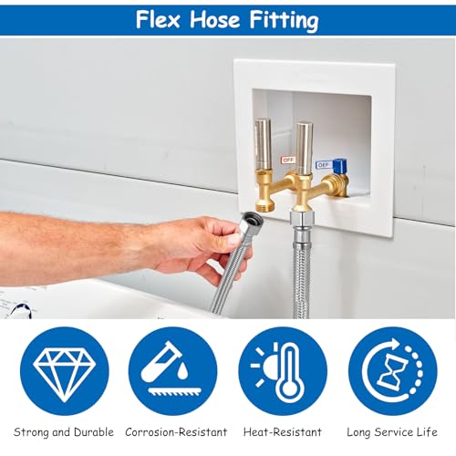 Conector flexible para lavabo 28 Imagen adicional