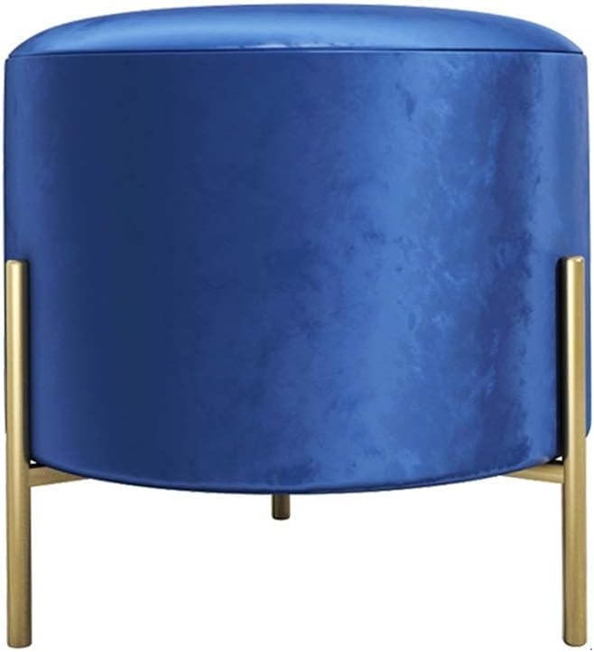 Tabouret de vanité bleu pour soulager la fatigue et aménager un petit espace
