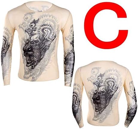 T-shirt Fitness Uomo Manica lunga