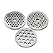 Produktbild #8 62mm Fleischwolf Grillscheibe Befestigung Edelstahl Gitter Fleischwolf Plattenteile für Bosch MFW66020 67440 68640 68660 (Size : 1 x 3 4.8 8mm Set)