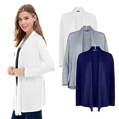 Ivory, Navy, Heather Grey (3 Pack)