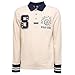 Produktbild Beverly Hills Polo Club 4077K Polo Uomo Off White Cotton Polo t-Shirt Man [L]
