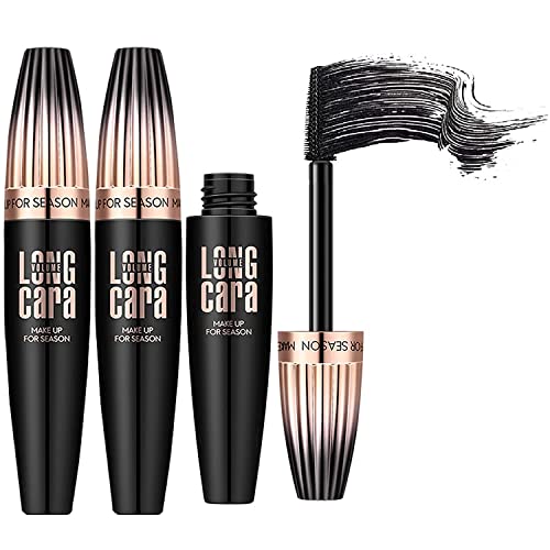 2023 New My Amazing Lashes Mascara, 4D Silk Fiber Lash Mascara, Natural Waterproof Long Lasting Mascara, Lengthening Lifting Multiplying Curling Natural Eyelash Primer Brush (1 Pcs) #TOP12