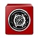 Enrollador de Reloj Mini Reloj mecánico Vertical Coctelera Reloj Caja de bobinado Dispositivo de Reloj Giratorio Pantalla roja y Negra para el hogar (máquina de bobinado)