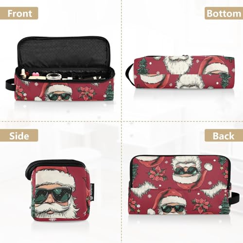 GuoChe Estuche de Viaje Portátil y Tapete Resistente al Calor con Diseño de Santa Claus miniatura 5