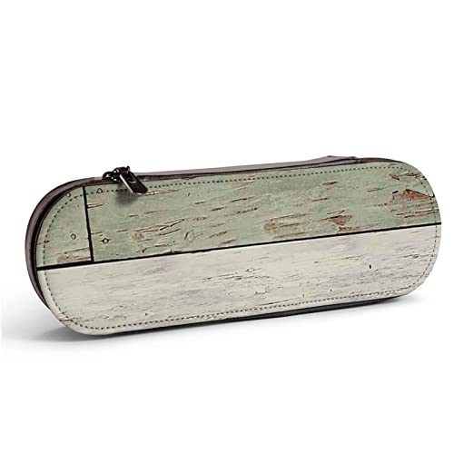 Astuccio per matite a tema bandiera del Brasile, borsa per trucchi da viaggio, borsa per penne in pelle, trousse per trucchi, cancelleria per bambini, ragazze, ragazzi, scuola, ufficio