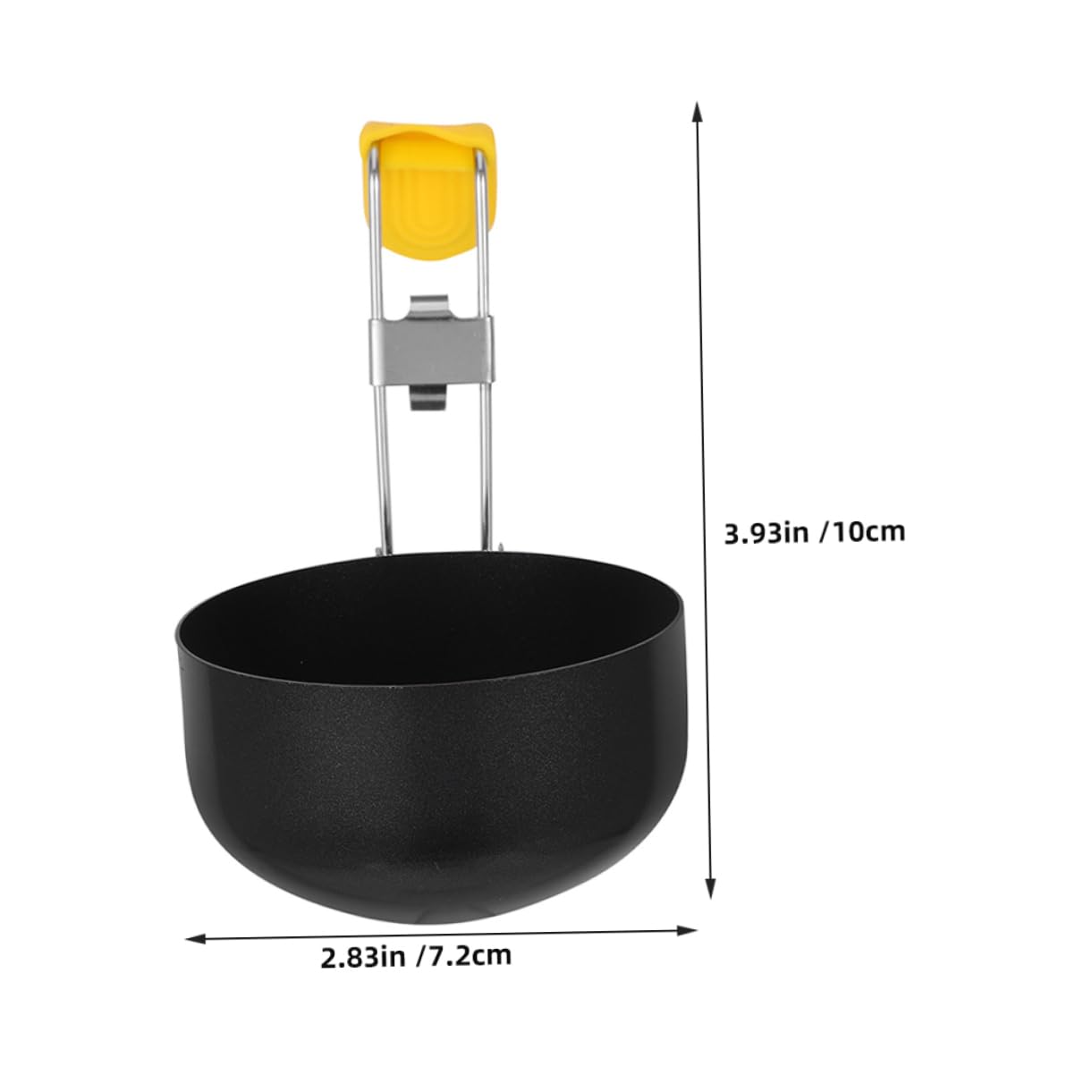 AUTSUPPL Foldable Non-stick Stainless Steel Design for Cooking Poached Eggs and Steaming Vegetables Compact Kitchen Essential