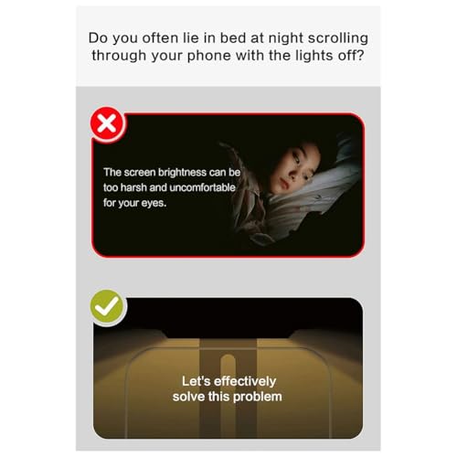 Luz de lectura para smartphone con imán adhesivo y luz cálida LED 6