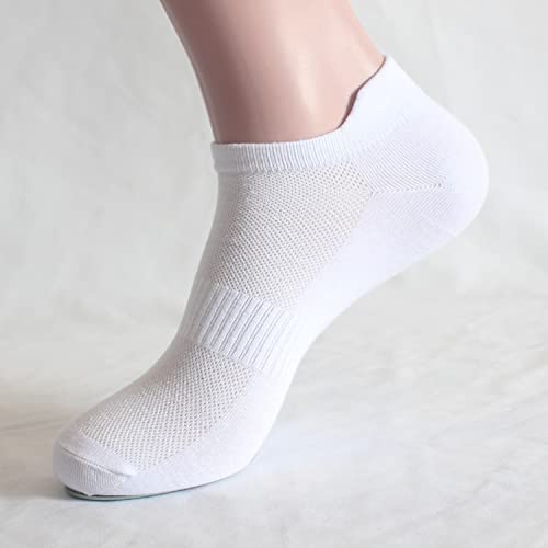 Image of brookhaus Women Low Cut No Show Running Socks 6 Pairs - Cushioned Arch Support, Moisture Wicking Athletic Ankle Socks