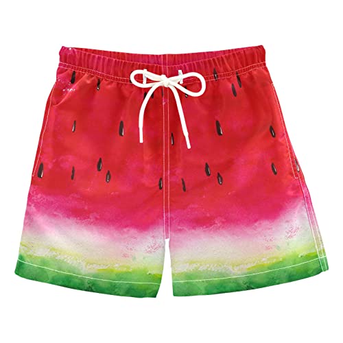 Dussdil Summer Watermelon Boy's Swim Trunks Kids Toddler Swim Board Shorts Bathing Suits Swimwear Swimsuit 2T #TOP20