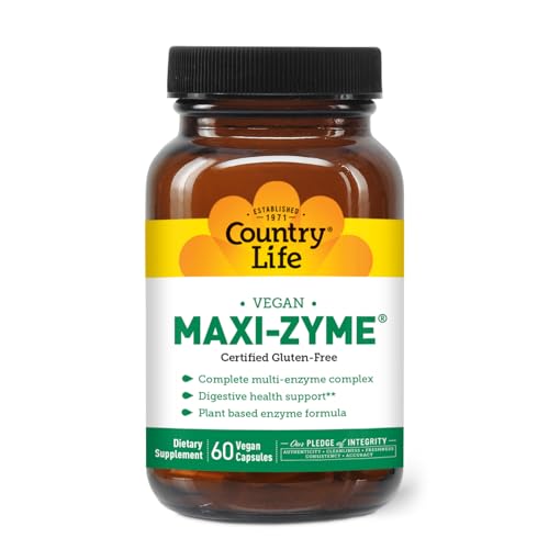 Country Life - Maxi-Zyme Caps, 60 capsules