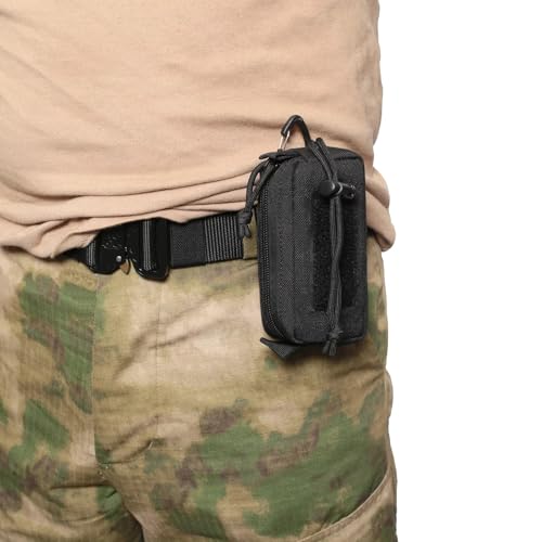 Bolsa de almacenamiento portátil y riñonera compacta de cinturón para organizar dispositivos 6