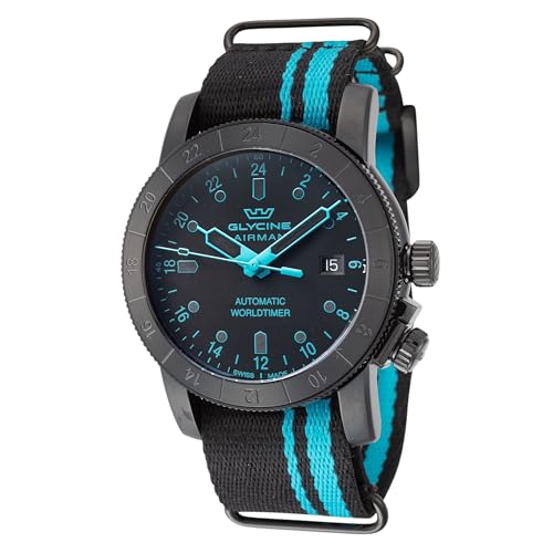 Glycine Airman Purist 42mm Automatic GMT Watch GL0494