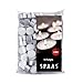  Spaas Tea Light Candles - White with Aluminium Cup, Unscented, Burn 7-8 Hours, Set of 50, Produced By Top 3 European Manufacturer, Perfect for Candle Holders, Tea Warmers, Tart and Food Warmers, Votives, Fits Paper Lantern, Hangers, Burner and Jars
