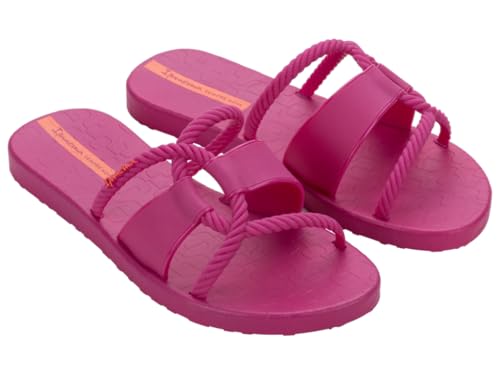 Ipanema Women's Diversa Slide Ad Slide Sandals, Pink/orange, 8.5 UK