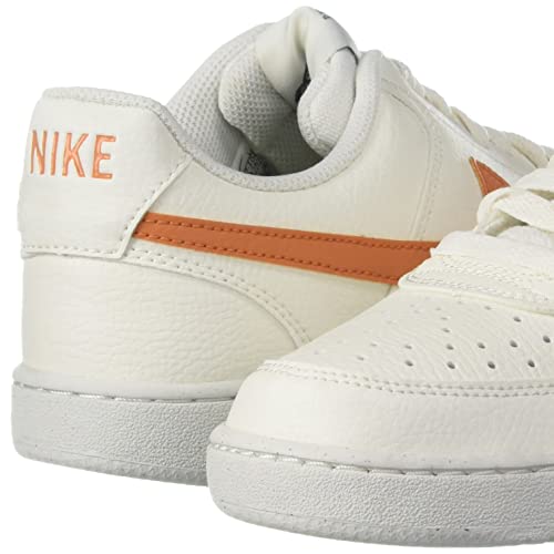 Image of Nike Mens Court Vision Lo Nn Sail /Hot Curry-Sail-Vivid Green Running Shoe - 7 UK (DH2987-104)