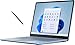 Microsoft Surface Laptop Go 2 12,4 Zoll Touchscreen, Intel UHD Grafik, Intel i5-1135G7, 4GB RAM, 64GB eMMC Flash Speicher, Eisblau, mit MTC Stylus Pen