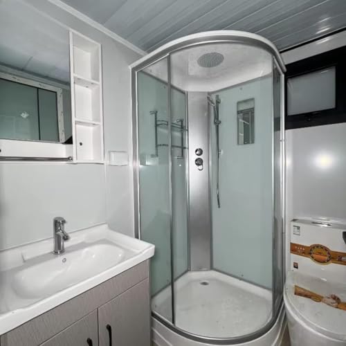 20ft 30ft 40ft Customized Modern Tiny Homes for Sale Prefab Expandable Container Houses Expansion Mobile Prefabricated 2 Bedroom Modular Tiny House to Live in for Adults with Bathroom & Kitchen - Image 6