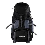 POENVFPO 50l Wassersicherer, mit Radfahren für das Camping -Klettern Wandern (Black)