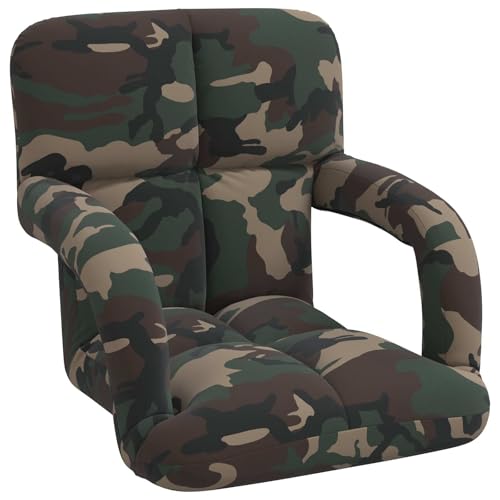 VidaXL Sillón Ajustable Verde Militar 58