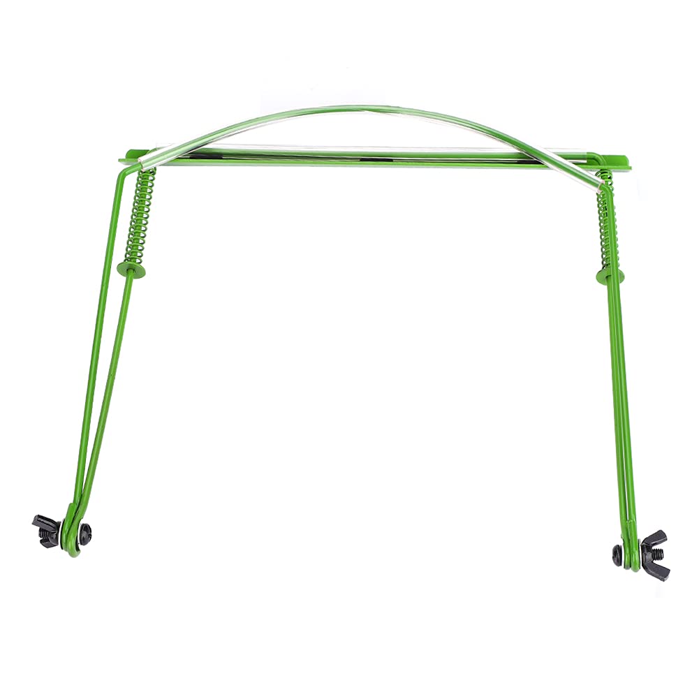 Green Convenient Soft Harmonica Holder Harmonica Clip, for 24 Hole Harmonica