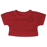 Mumbles Teddy Tshirt - Red - S