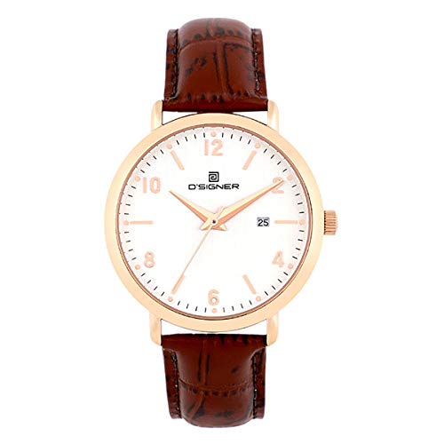 DSIGNER Analog White Dial Mens Watch-768RGL.2.G (B08BKPD8K8) Amazon Price History, Amazon Price Tracker