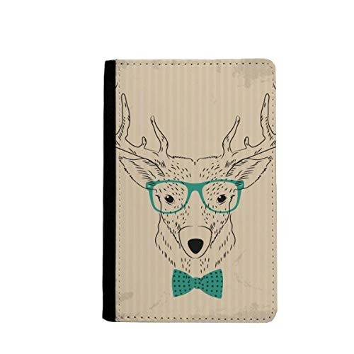 Porte-passeport cerf pour ranger passeport et lunettes sans rayer