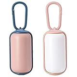 YIMUMU Dog Poop Bag Dispenser with Leash & 30 Waste Bags Trash Bags Pet Cat Outside Poo Garbage Bags