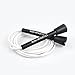 RUSH ATHLETICS Speed Rope Black/White - Skipping Rope, Best for Boxing MMA Cardio Fitness Training - Speed - Adjustable 11ft Jump Rope Sold