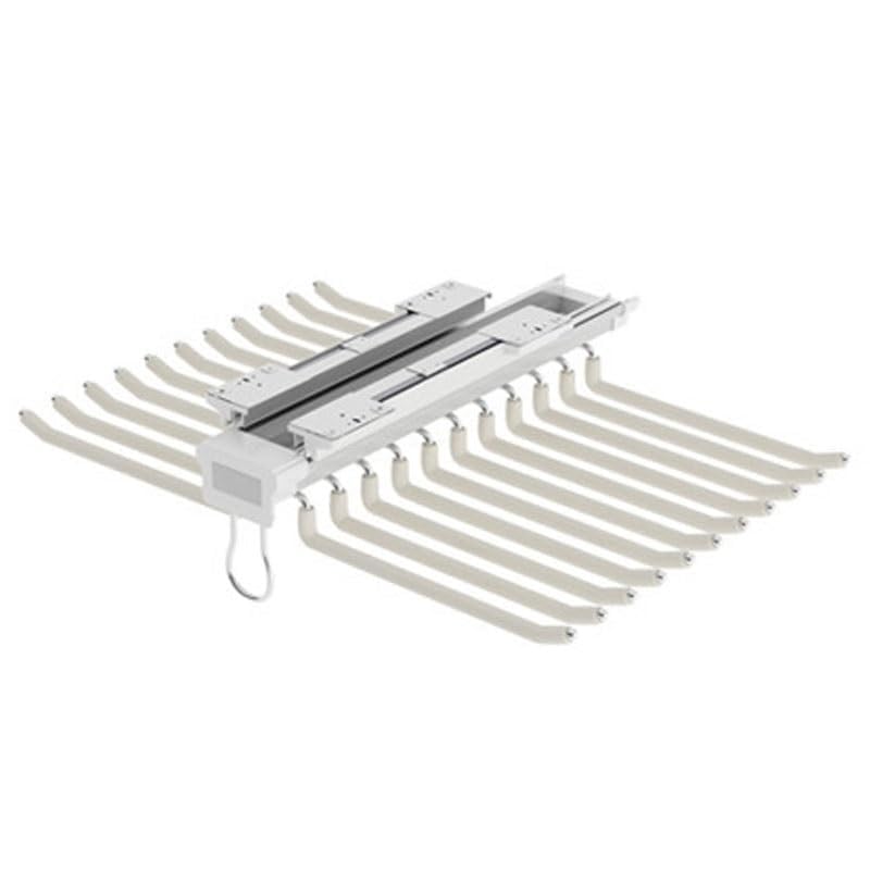 Tige de placard extensible coulissante pour suspendre les vêtements