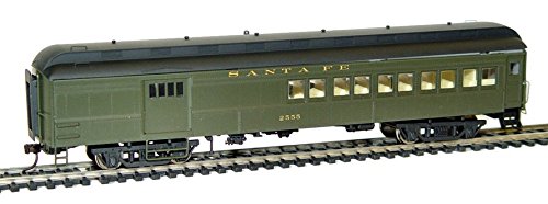 Rivarossi HO Scale Pullman 60' Combine #2555 Santa Fe Train