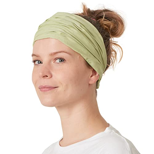 CHARM Yoga Bandana Scarf headband Lime Green