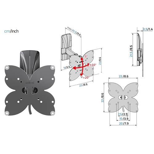 SUPPORTO TV MELICONI SlimStyle Plus 200 SR - 4
