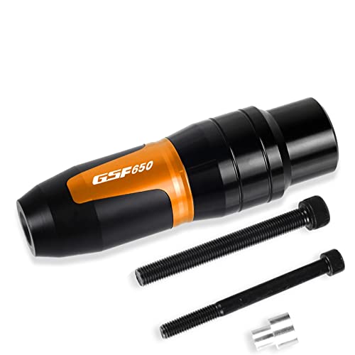 Topes Anticaida Moto Almohadillas De Tope De Aluminio Para Motocicleta, Deslizadores De Escape, Protector De Choque Para S┐uzuki GSF650 B┐ANDIT GSF 650 2007-2015 2013 2014, Accesorios Deslizadores Mot