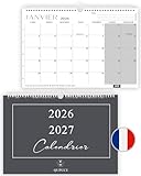【JOURS FÉRIÉS EN FRANCE】 : Votre agenda familial spécialement conçu pour 2026 2027 ! Grâce à ce calendrier pratique avec les jours fériés et dates spéciales pré-imprimés, ne manquez plus jamais une célébration et organisez efficacement votre quotidien.