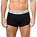 HUGO, 3 Pack Stretch Cotton Trunk, Black, Tea/Black, Red/Black, Light Moon, XL