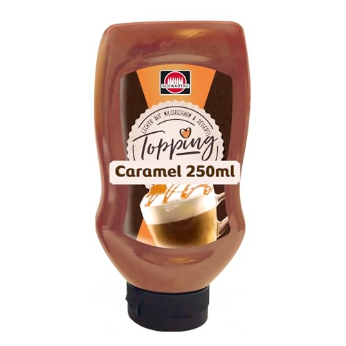 Schwartau Coffee Shop Caramel Topping zum Verfeinern von Kaffeespezialitäten 250ml