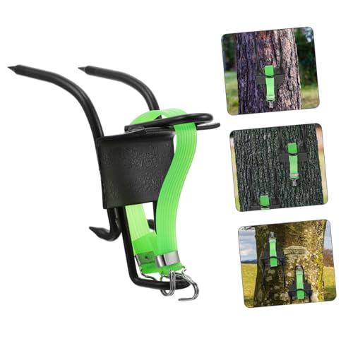 1Pair Tree Climbing Spikes Set Strong Non-Slip Pole Climbing Shoes for Easy Tree Access and Lightweight Design for Outdoor Enthusiasts and Climbers3