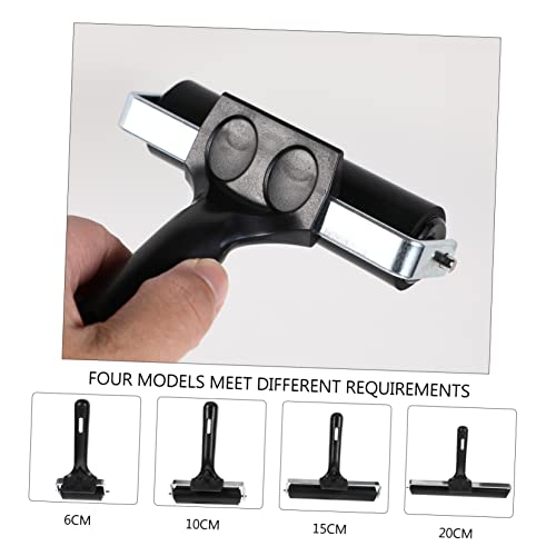 Hapinary 4Pcs Roller Roller Tape Roller Glue Tape Roller Printmaking Supplies Rubber Brayer Roller Stamping Brayer Roller Brayer Ink Applicator Oil Painting Tool Bush Black #TOP5